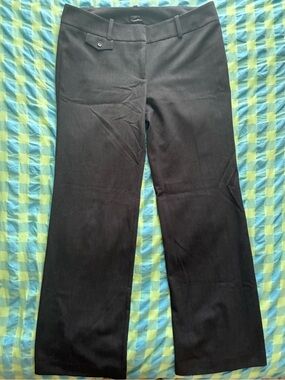 Mid rise Ann Taylor charcoal grey y2k pants
